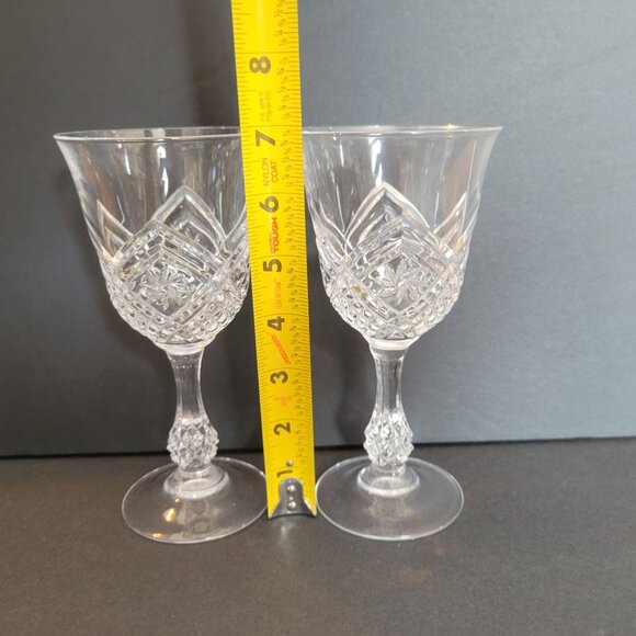 Set Of 2 Altesse Cristal D'arques  Wine Glasses Elegant Design - Picture 7 of 7